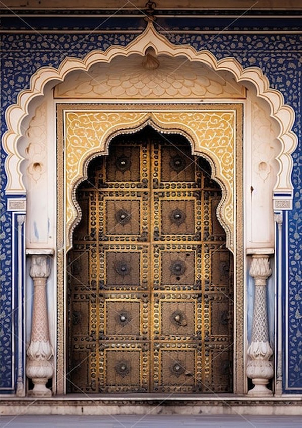 Indian Wedding Supply - Indian Arch Door Haldi Mehendi Decor