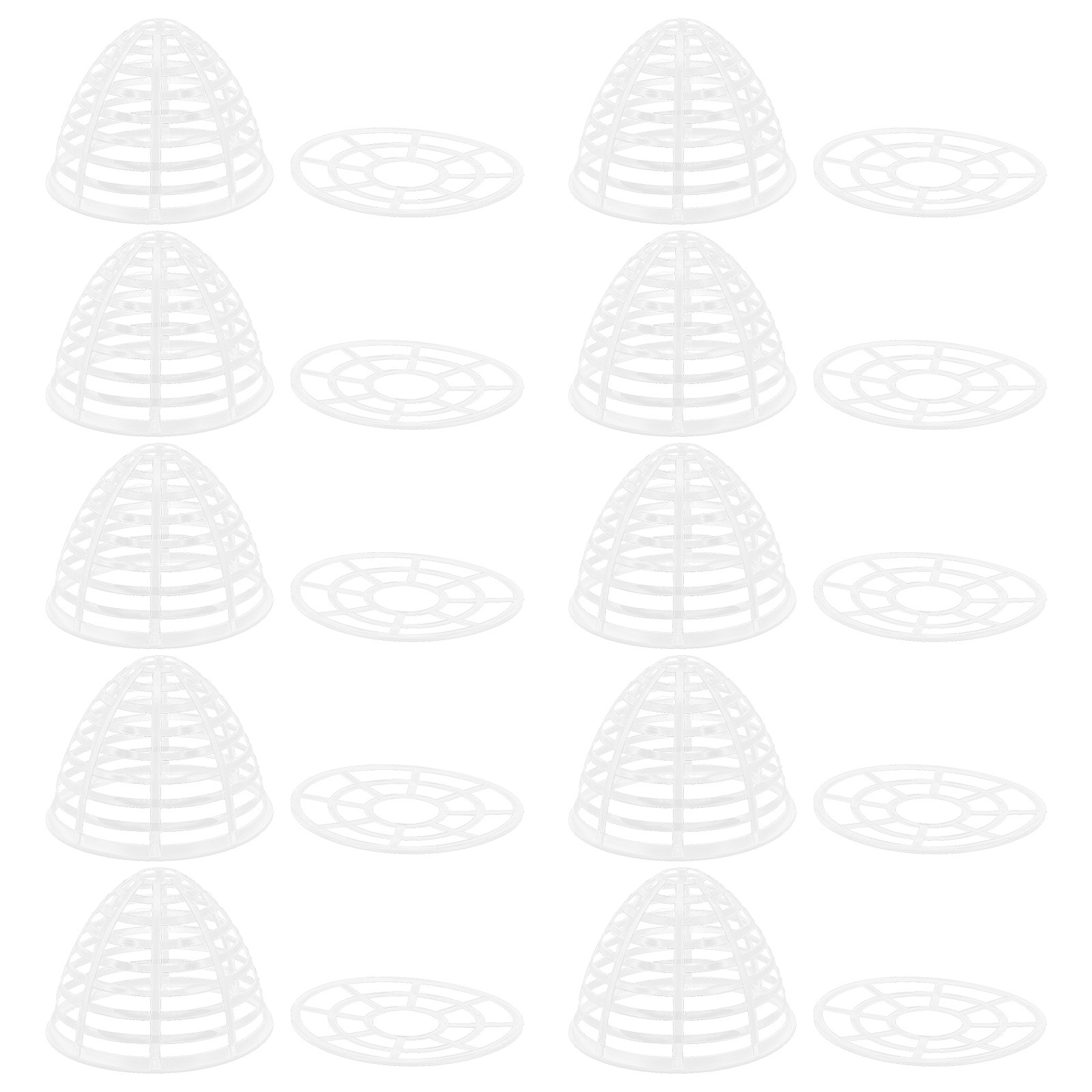 Wedding Support - 10Pcs Miniature Petticoat Dome Support Frame
