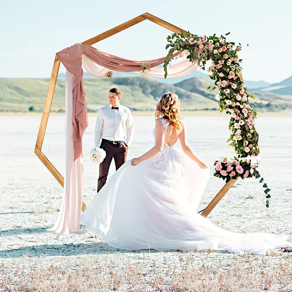 Wooden Wedding Arch Frame Wind - Wedding Support 评论和价格
