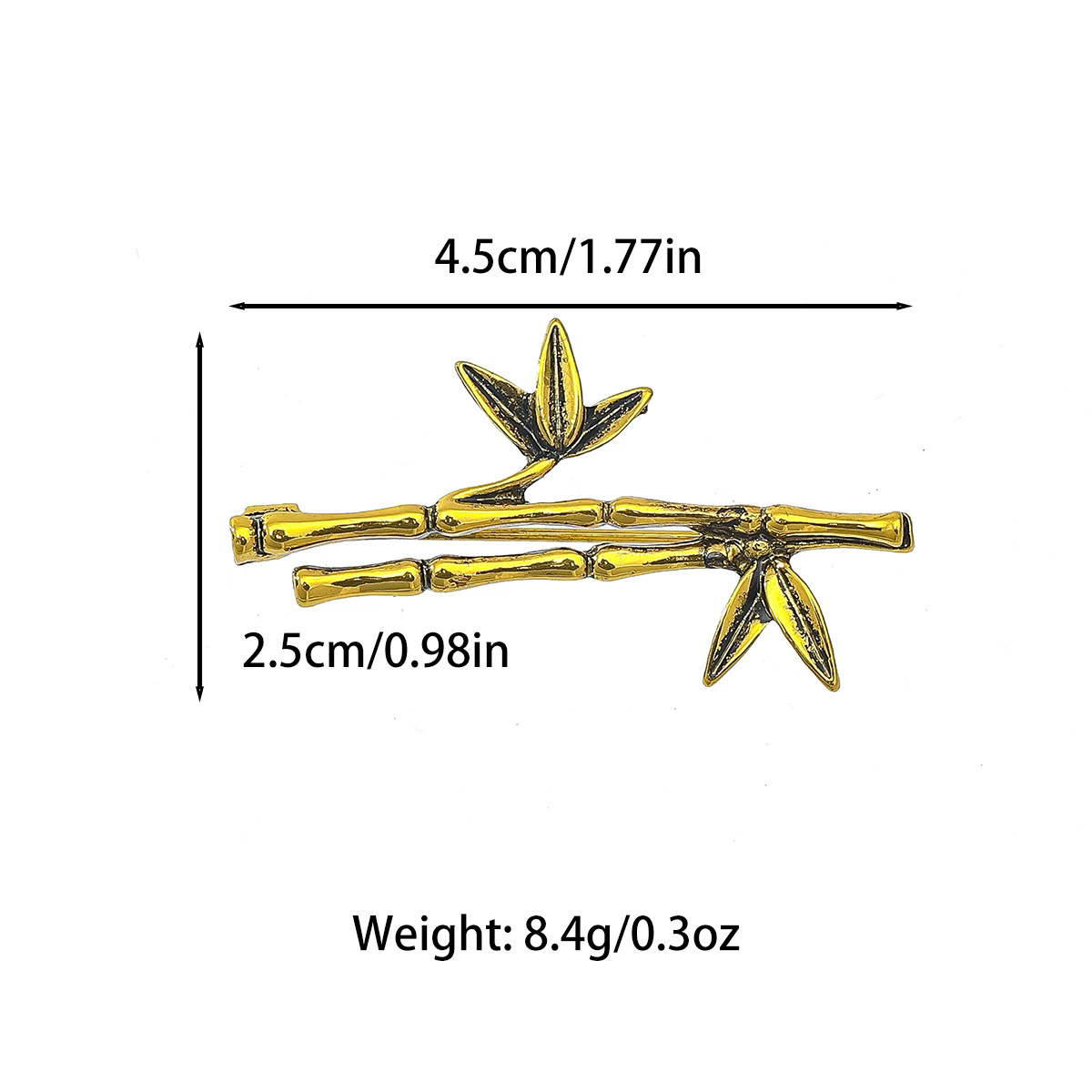 Leaf Bamboo Brooch For Men Wom - Suit Supply Wedding Party 评论和价格