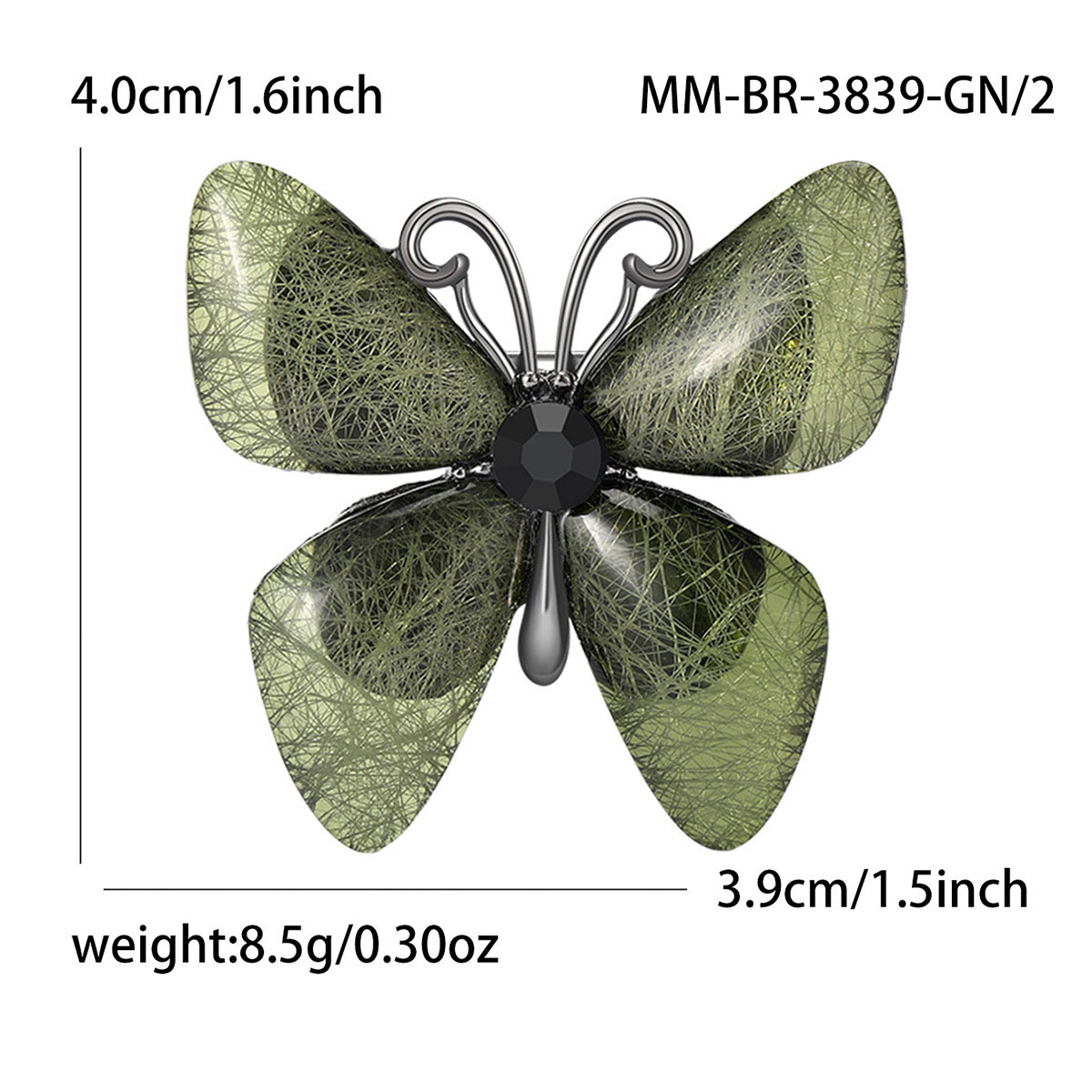 Butterfly Brooches For Women E - Suit Supply Wedding Party 评论和价格