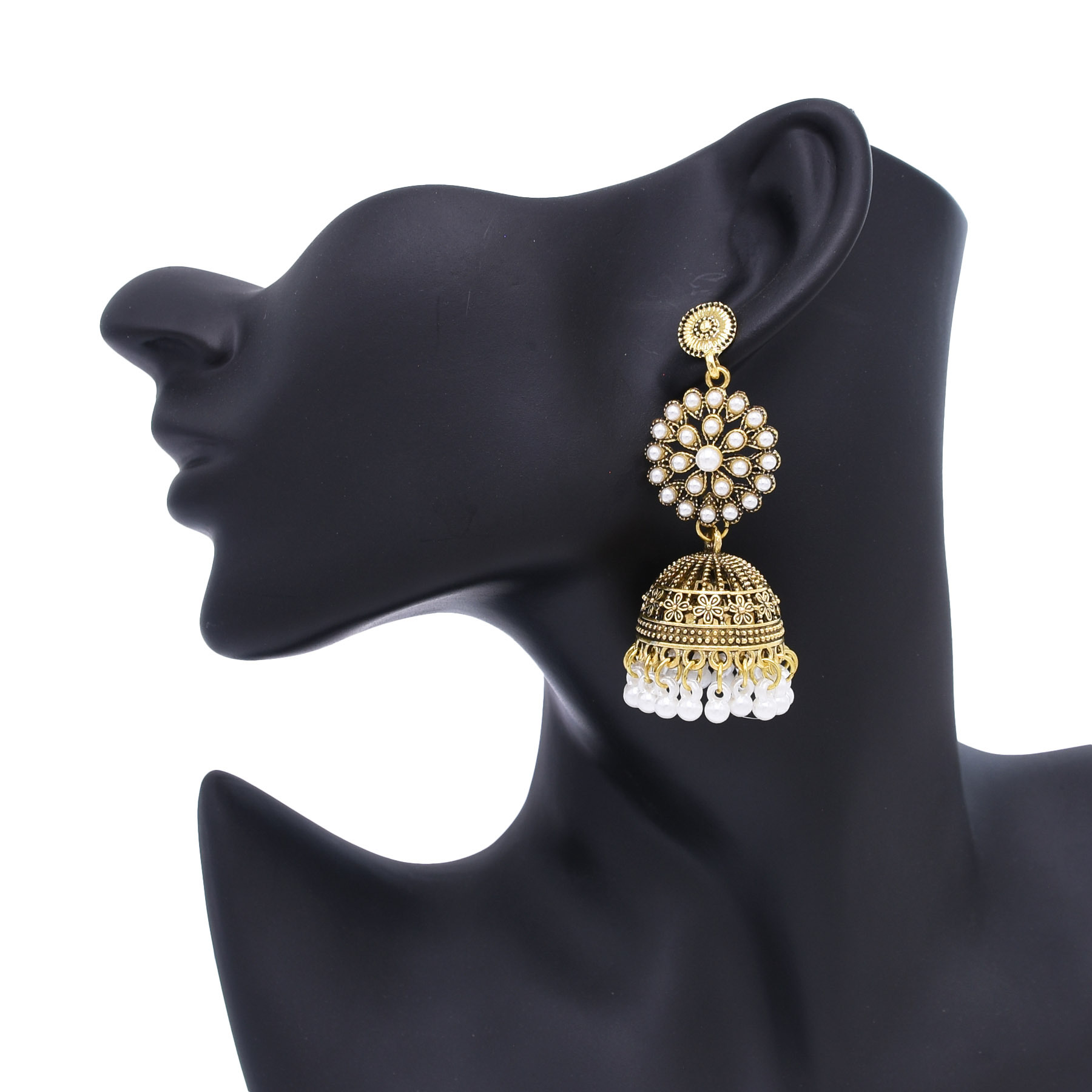 Traditional Indian Jhumka Earr - Indian Wedding Supply 评论和价格