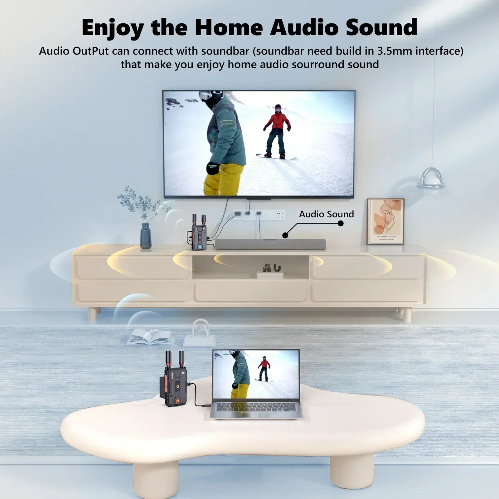 400m 5G 4K Wireless Video Tran - Wedding Support 评论和价格
