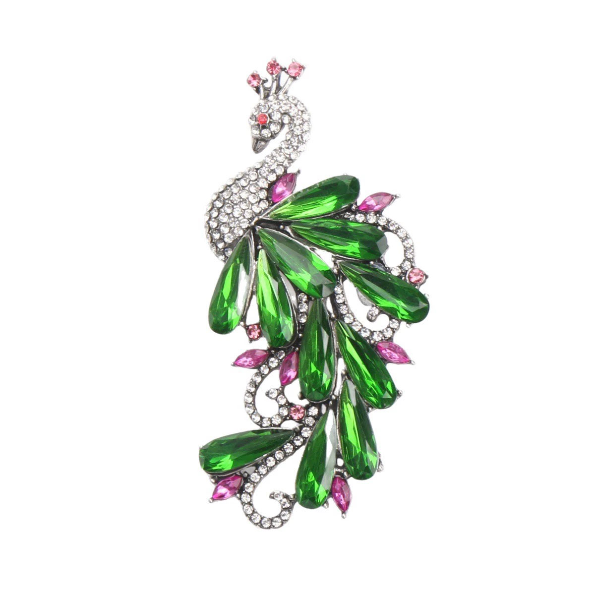 Luxury Rhinestones Peacock Bro - Suit Supply Wedding Party 评论和价格
