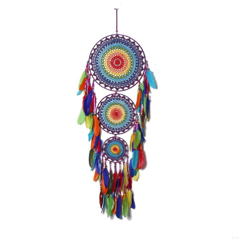 Indian Three-ring Feather Drea - Indian Wedding Supply 评论和价格