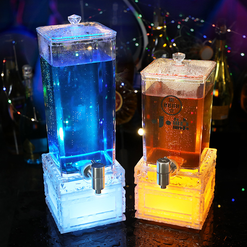 LED Beer Keg with Tap 2L& 3L G - Wedding Alcohol Supply 评论和价格