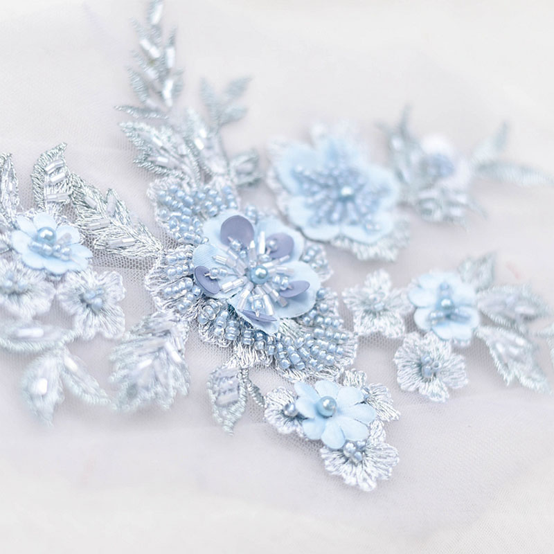 Fashion Elegant Beads Embroide - Wedding Lulu 评论和价格