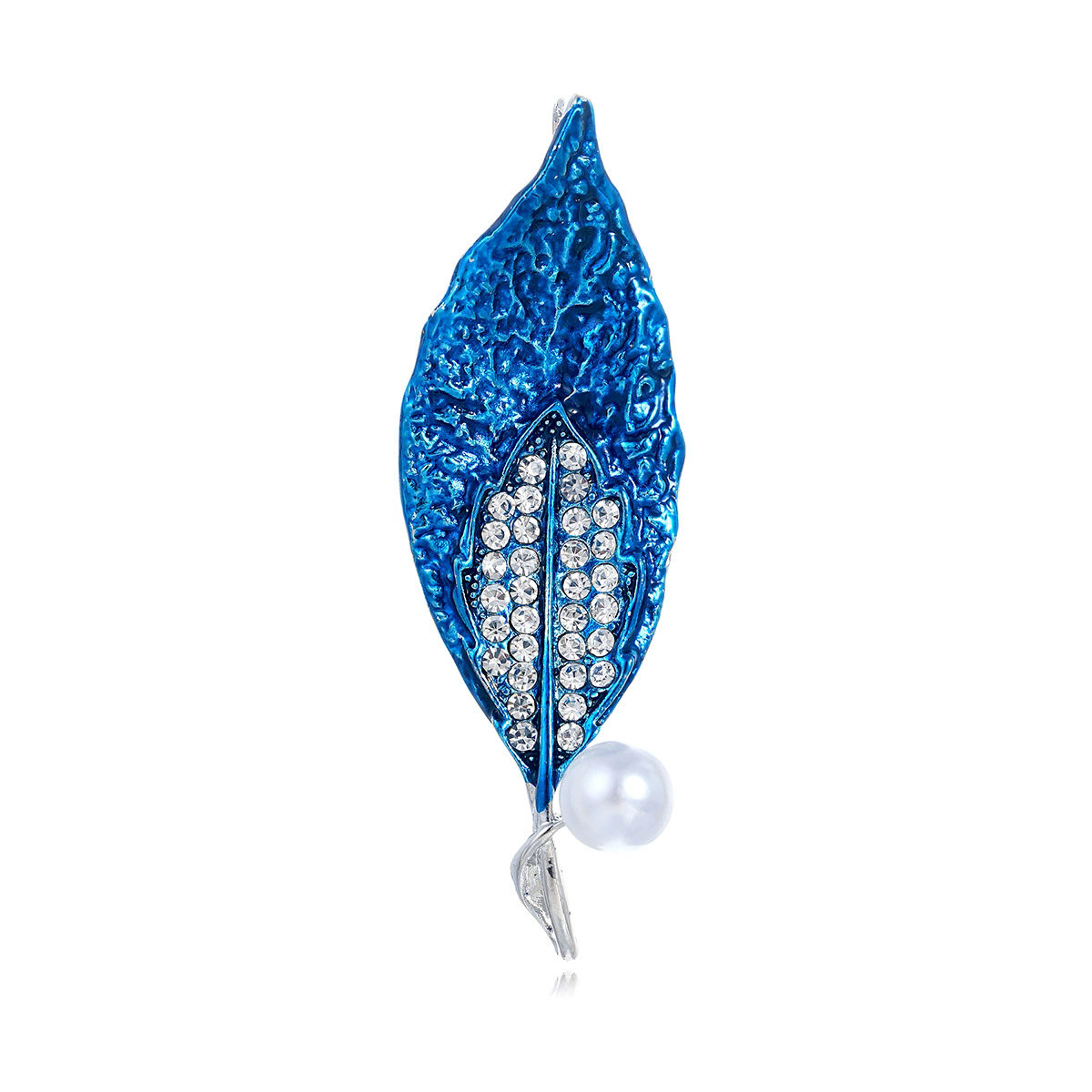Fashion Leaf Metal Brooch Pers - Suit Supply Wedding Party 评论和价格